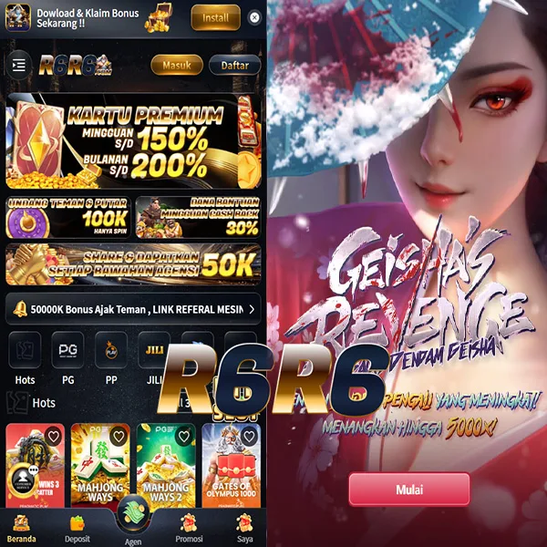 R6R6 Login Resmi APK 2026